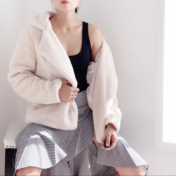 RESTOCKED! TEDDY ME COAT - Picture 2 of 4